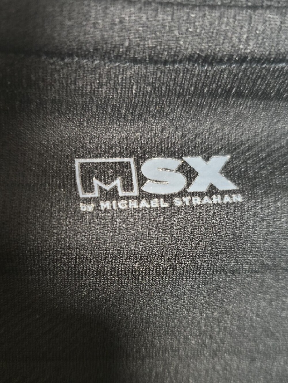 MSX by Michael Strahan S Small Black Long Sleeve Crew Tee - Picture 5 of 5